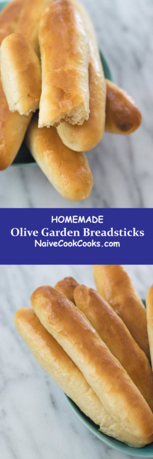 Homemade Olive Garden Breadsticks | Naive Cook Cooks