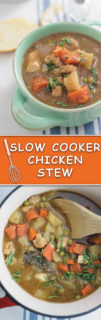 Slow Cooker Chicken Stew | Naive Cook Cooks